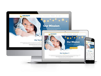 One Moon Doula Services (Web Design)