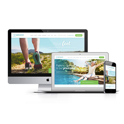 chase design web portfolio northstate foot ankle 01a