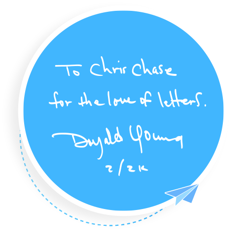 Doyald's Letter to Chris Chase