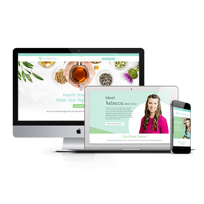 chase design web portfolio natural health strategies 01a